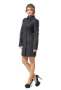 Женское пальто из текстиля с воротником 8001037-2