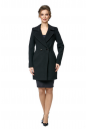 Женское пальто из текстиля с воротником 8001063