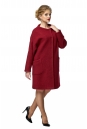 Женское пальто из текстиля без воротника 8001093-3