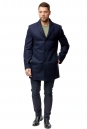 Мужское пальто из текстиля с воротником 8001791