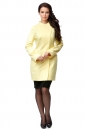 Женское пальто из текстиля с воротником 8001871