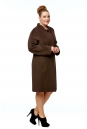 Женское пальто из текстиля с воротником 8002006-2