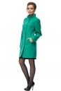 Женское пальто из текстиля с воротником 8002485