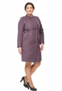 Женское пальто из текстиля без воротника 8002588-2