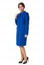 Женское пальто из текстиля с воротником 8002604