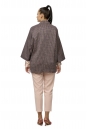 Женское пальто из текстиля с воротником 8009601-2