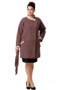 Женское пальто из текстиля с воротником 8009925-2