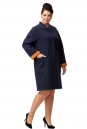 Женское пальто из текстиля с воротником 8009930-2