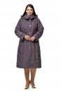 Женское пальто из текстиля с капюшоном 8010116