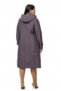 Женское пальто из текстиля с капюшоном 8010116-3