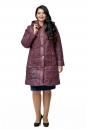 Женское пальто из текстиля с капюшоном 8010450