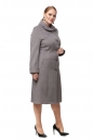 Женское пальто из текстиля с воротником 8012223-2