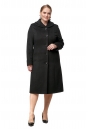 Женское пальто из текстиля с воротником 8012224
