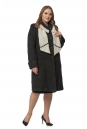 Женское пальто из текстиля с воротником 8016433-2