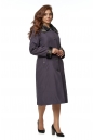 Женское пальто из текстиля с капюшоном, отделка искусственный мех 8016443-2