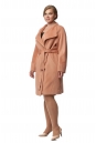 Женское пальто из текстиля с воротником 8017942-2