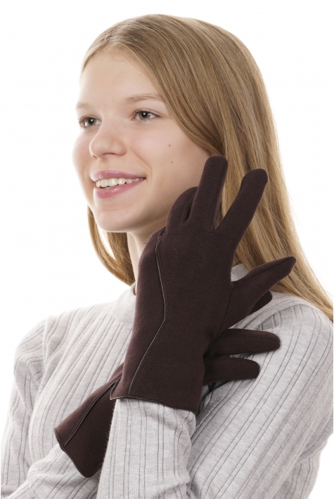 Перчатки женские текстильные 8020411