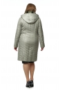 Женское пальто из текстиля с капюшоном, отделка искусственный мех 8020461-3