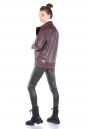 Женская кожаная куртка из натуральной кожи с воротником 8022741-6