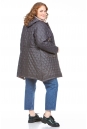 Пуховик женский из текстиля с капюшоном 8022810-3