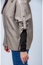 Женская кожаная куртка из эко-кожи с капюшоном 8023326-13