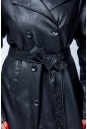 Женское кожаное пальто из эко-кожи с воротником 8023361-11