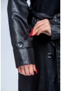 Женское кожаное пальто из эко-кожи с воротником 8023361-15