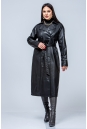 Женское кожаное пальто из эко-кожи с воротником 8023361-16