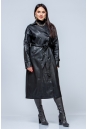 Женское кожаное пальто из эко-кожи с воротником 8023361-20