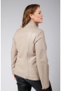 Женская кожаная куртка из натуральной кожи с воротником 8023411-3