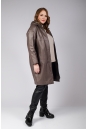 Женское кожаное пальто из натуральной кожи с капюшоном 8023423-10