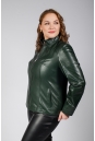 Женская кожаная куртка из натуральной кожи с воротником 8023426-10