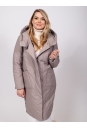 Женское пальто из текстиля с капюшоном 8023449-8