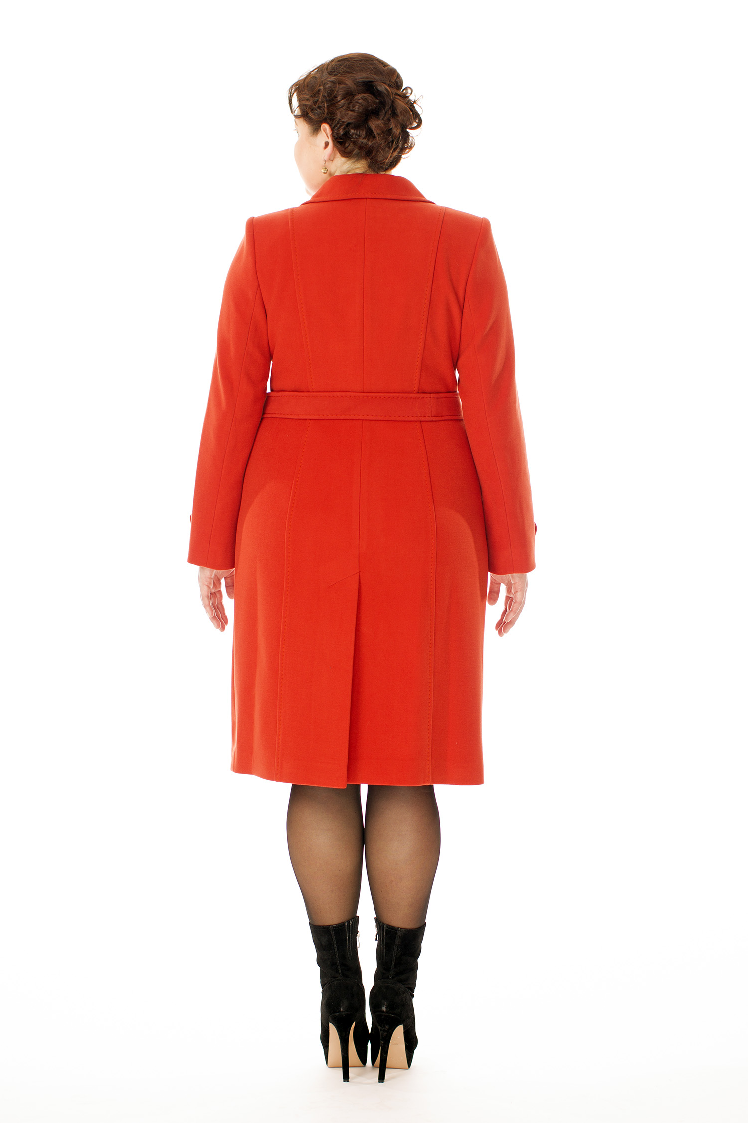 Женское пальто из текстиля с воротником 8001752-4