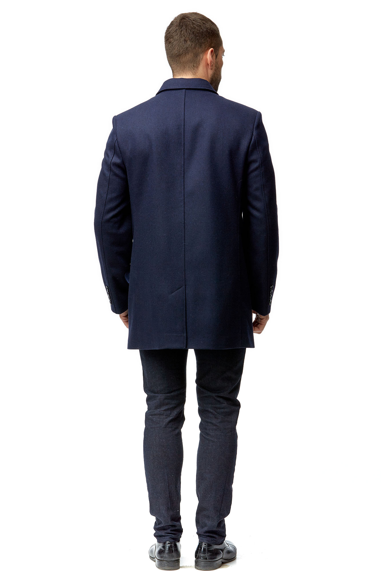 Мужское пальто из текстиля с воротником 8001791-3