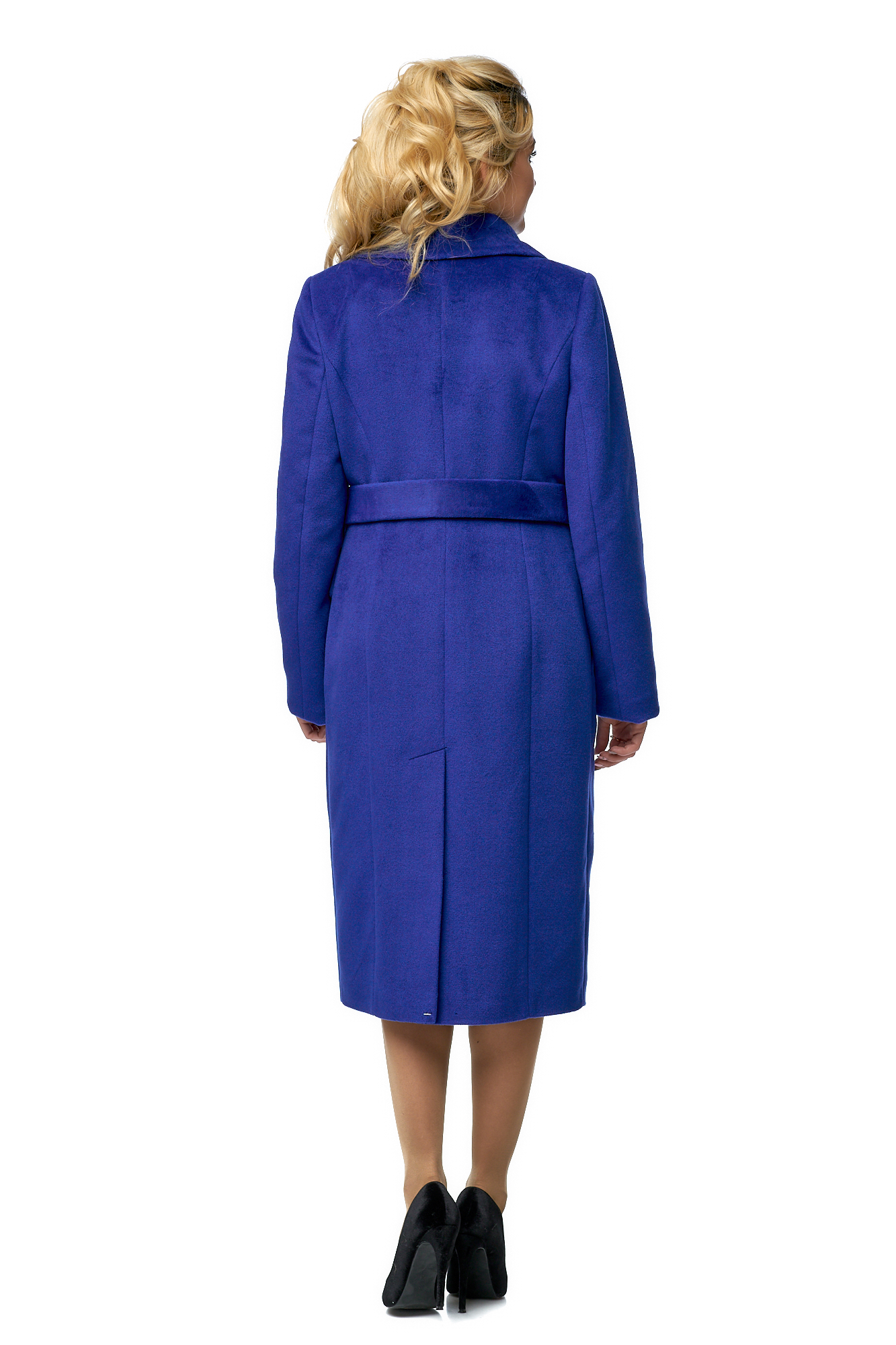 Женское пальто из текстиля с воротником 8002751-3