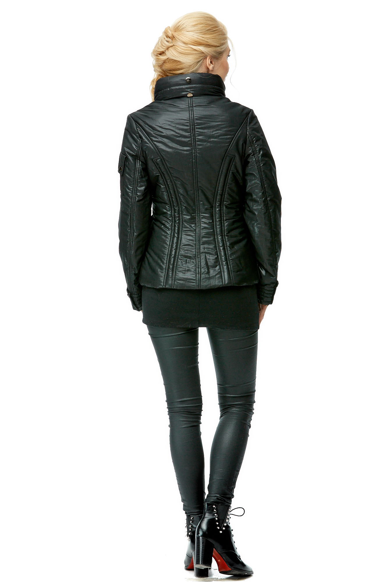 Куртка женская из текстиля с воротником 8008645-2
